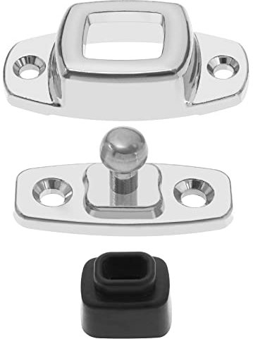 Be In Your Mind Door Holder Replacement Door Stopper Retainer Aluminum Alloy Retaining Catch Holder Accessories for RV Boat Garden Gate Small Size