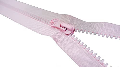 Reißverschluss Kunststoff 20 cm 4# Rosa