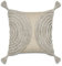 Paco Home Kissen Bezug Kissenbezüge Mit Quastenfransen Boho Kissenbezug Kissenhülle Boho Sofa Couchkissen Zierkissen, Farbe:Beige, Sets:Single