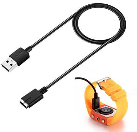 XBERSTAR Câble de charge USB pour montre Polar M430 GPS Advanced Running (Noir)