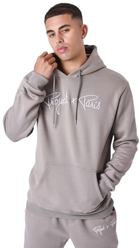 Project X Paris Sweat à Capuche Signature Taupe L