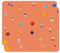 TINYLOADERS Platzdeckchen, Platzmatte, Tischset, Placemat, Unterlage in vielen Farben und Motiven, frei von BPA, 43 cm x 34 cm, Astronaut