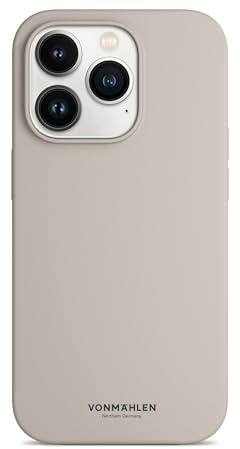 VONMÄHLEN Soft Silicone Case Kompatibel mit iPhone 14 Pro & MagSafe - Weiche Silikonhandyhülle aus recycelten Materialien - Handyhülle mit Mikrofaserfutter und Kamera-Displayschutz
