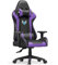 Gaming Chair,Computer Racing Chair Reclining High Back for Adult,Video Game Ergonomic Adjustable Height with Backrest and Lumbar Support(Purple)