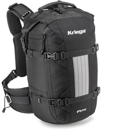 Kriega New R25 Rucksack | Hauptfach mit Rolltop-Verschluss