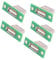 CY Connector 5pcs/set DIY OEM USB Type-A Female Socket Connector with Panel Mount Solder Type