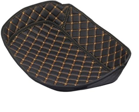 DEMULAX Motorrad-Hecktasche, for Sitzbank, komprimierbare tragbare Innenverkleidung, Schutz for den Kofferraum, Futter for GIVI E30N E 30N E30 30 N Zubehör Topcase-Innenpolster(Black Upper)