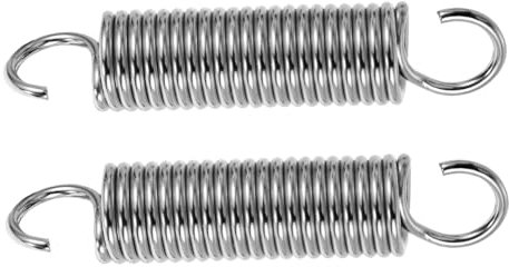 CATIEBYE 2pcs Hammock Chair Hanging Hooks with Spring Suspension for Garden Swing Porch Hammock, Telescopic Swing Chair Suspension Hangers for Secure Hanging