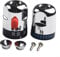 HOgardenME Thermostatic Control Handles, 1 Pair Replacement Control Knob Cold and Hot Mixer Valve for Bath Shower Thermostatic Shower