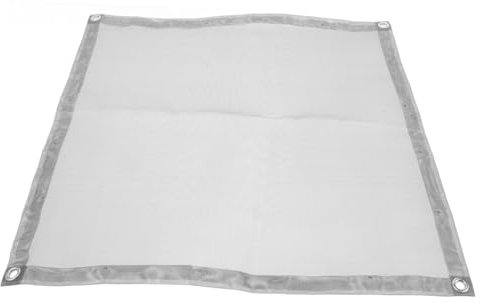 GAROZATION Portable Fire Rack Lightweight Folding Grill Spark Screen for Outdoor Camping and Bbq in Fire Colors