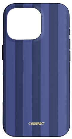 NAVY BLUES STRIPE Case for iPhone 16 Pro