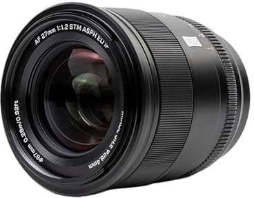 Camera Lens, Objectif Principal à Mise au Point Automatique APS-C à Grande Ouverture 27mm F1.2 Pro, Compatible avec Les appareils Photo Fuji XH2S XH2 Sony EV-E10 Nikon Z Mount,for Photography(Z)