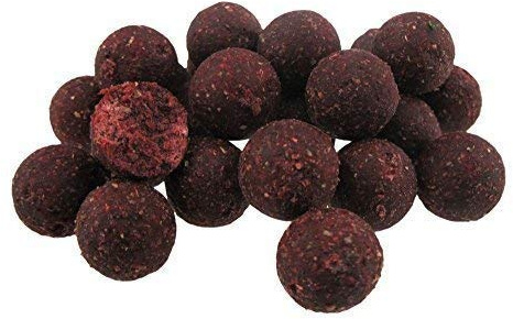 CommonBaits HIGH Active Mulberry & Garlic + Robin RED 10Kg Boilies 20mm Knoblauch
