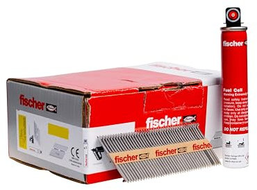 fischer Nail Fuel Pack 75x3.1mm Ring Galv, 534707