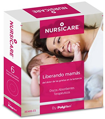 Nursicare Per Ridurre il Dolore ai Capezzoli Durante l'allattamento | Medicazioni Per Aiutare a Guarire Le Crepe di Ges | 6 Camere | Massima Qualità