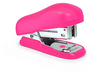 Rapesco 1412 Bug Mini Agrafeuse avec Agrafes, Rose Vif
