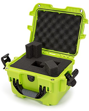 Nanuk 908 Wasserdichter Hartschalenkoffer Mit Plüschschaumeinlage - Limette