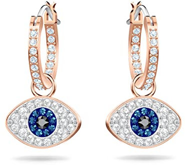 Swarovski Damen-Creolen Metall Swarovski-Kristall One Size 87539881