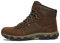 Peter Storm Men’s Caldbeck Walking Boot with High Traction Rubber Sole & Ankle Support, Durable Leather Upper (Brown, UK Footwear Size System, Adult, Men, Numeric, Medium, 8)