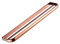 Handtuchhalter zur Wandmontage, 570 mm, Kupfer, Badezimmer-Handtuchstange, Doppelhandtuchhalter, Rotgold