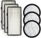 3 Set ZR006001 Kit filtro für Rowenta X-Trem Power Cyclonic (RO69xx) RO6963EA RO6821EA RO6984EA RO7230EA RO7260EA