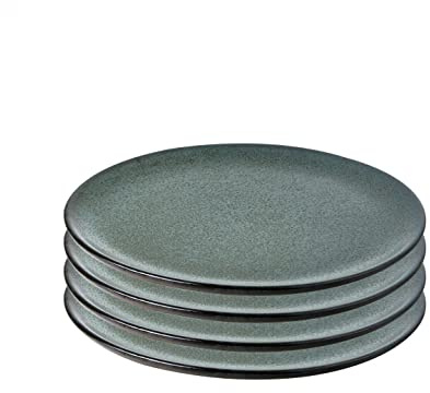 AIDA Raw – Flaches Lunch 23 cm – 4 Stück – Northern Green
