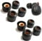 Luckvan Memory Foam Ear Tips for Sony WF-1000XM4/1000XM5 Replacement Earbuds Tips Sony WF-C500/LinkBuds S WF-XB700 WI-1000X fit Charging Case 4 Pairs Black Small