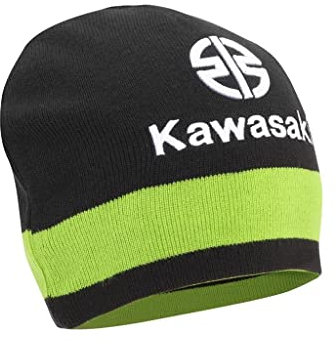 Kawasaki Sport Winter Beanie Mütze Wendemütze