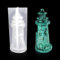 FineInno Leuchtturm Epoxidharz Silikonform Kerzen Resin Formen Seife Silikon Epoxidharz Gießform Marine Gießform Harz Formen für für DIY Tortendekoration Home Dekoration (B)