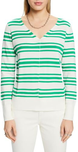 Esprit Damen 994ee1i305 Pullover, Grün, S EU