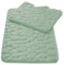 GC GAVENO CAVAILIA Pebble Stone Bath Mat Non Slip | 2Piece Memory Foam Bath Mat Set Washable Rug Super Absorbent Shower Pedestal Mat | Quick Dry Bathroom Toilet Mat Sets BathMat, Sage Green
