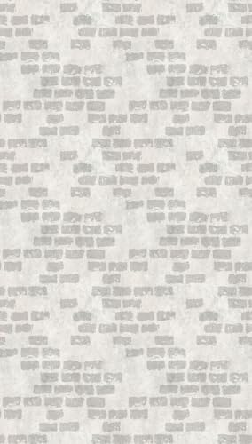Livingwalls Fototapete Steinwand in Grau, Beige - hochwertige Vliestapete 398251 mit Motiv auf 1,59 m x 2,80 m - Made in Germany