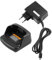 NEWASHAN Base per caricabatterie compatibile con Motorola Radio XT420 XT460 RMV2080 RMU2020 RMU2040 RMU2043 RMU2080D RMM2050 RAV50 Batteria carica PMLN6383A PMLN6394A PMN434 (Adattatore UE)