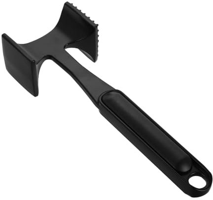 PRETYZOOM Attendrisseur de Viande Marteau à Viande Double Face pour Steak Poulet Dinde Bœuf Marteau Attendrisseur de Viande Amovible