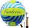 Fantecia Palla da pallavolo con pompa, taglia 5, Soft Beach pallavolo, per interni ed esterni, piscina parco, per principianti, ragazzi e adulti