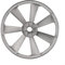 BlissfulAbode Puleggia del motore del compressore, 300mm Air Compressor Belt Machine Head Flywheel Single Groove Triangle Wheel Pulley, Compressore Puleggia in alluminio