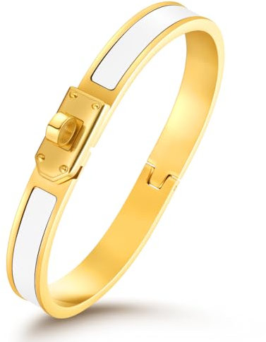 ZHUOMOT Armband Damen Gold, S925 Silber,Weiß 17CM, Armband Gold Wasserfest, Armbänder Damen, Geschenk für Frauen Freundin Mama Weihnachten Geburtstag Jahrestag