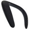 Operitacx Hanging Neck Wireless Shape Speaker with Immersive Stereo Sound Comfortable Wearable Design for Music Calls and Gaming Black