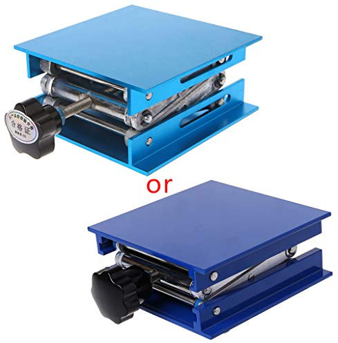 Table élévatrice en aluminium pour défonceuse et gravure