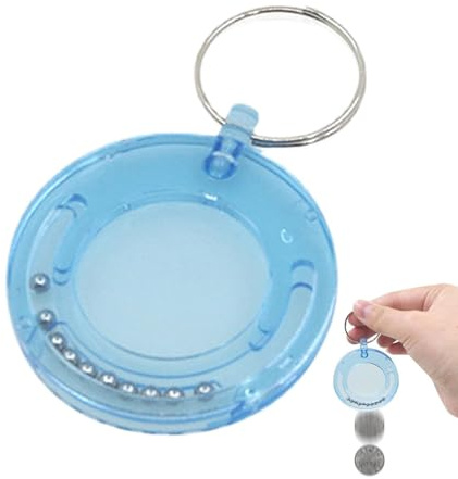 Illusion Coin Puzzle – Sleight Trick Schlüsselanhänger – Trick der verschwindenden Münzen – Taschengröße Zubehör | Neuheit Miniatur Escape Tool Kreatives Trickzubehör für Anfänger