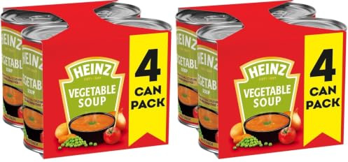Heinz Vegetable Soup 4x400g (Pack of 2)