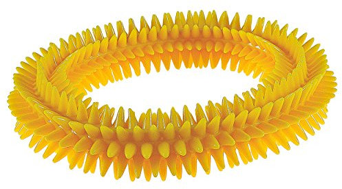 Sport-Tec Igelring Massagering Reflexzonen Massage Selbstmassage 16 cm GELB