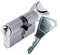VACHETTE Cylindre V5 60 30x30 à Bouton Nickel 63111SC
