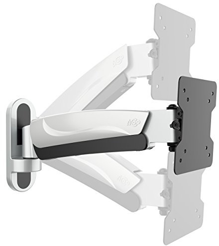 RICOO Monitor Wandhalterung Arm S2611 schwenkbar neigbar für 13–32 Zoll – Gasdruck VESA 75 & 100 Bildschirm höhenverstellbar Bildschirmhalterung Arme Halterung Wand