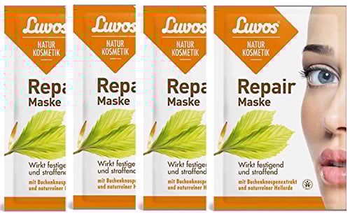 Luvos Crememaske Repair-Maske, tiefenwirksame Reinigung Sofort-Effekt, 2x7,5 ml