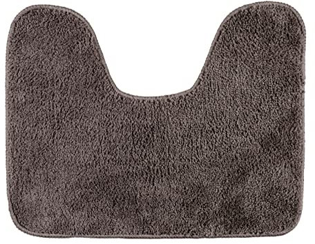 WENKO WC-Vorleger mit Ausschnitt Taupe