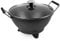 Princess Stir-Fry 162389 Elektrischer Wok, 1400 Watt, 7 Liter, Durchmesser 35 cm, verstellbarer Thermostat, Marmorbeschichtung, Schwarz