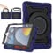 ROISKIN For iPad 9th 8th 7th Generation Case,iPad 10.2 inch Case Kids with Screen Protector,Rotating Stand Shoulder Strap Pencil Holder,[Military Grade] Shockproof For iPad 10.2 Case 2021/2020/2019