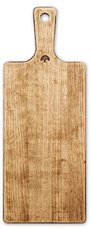 Barbary & Oak BO847028 Hoxton Paddle Board with Rounded Edges and Natural Grain, Hanging Hole, Ash Wood