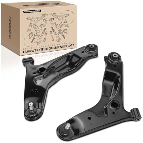 Frankberg 2x Querlenker Vorderachse Links Rechts Unten Kompatibel mit i10 PA 1.0L-1.2L 2008-2013 Picanto SA 1.1L 1.0L 2004-2011 Picanto BA 1.0L-1.1L 2005-2011 Replace# 545000X000